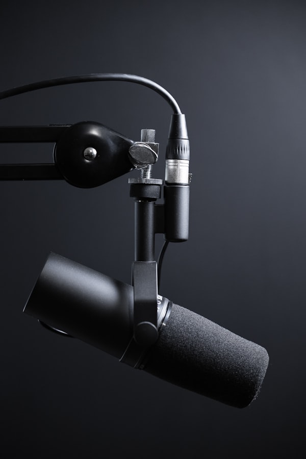 Einrichtung fuer Gespraeche und Video-Podcasts